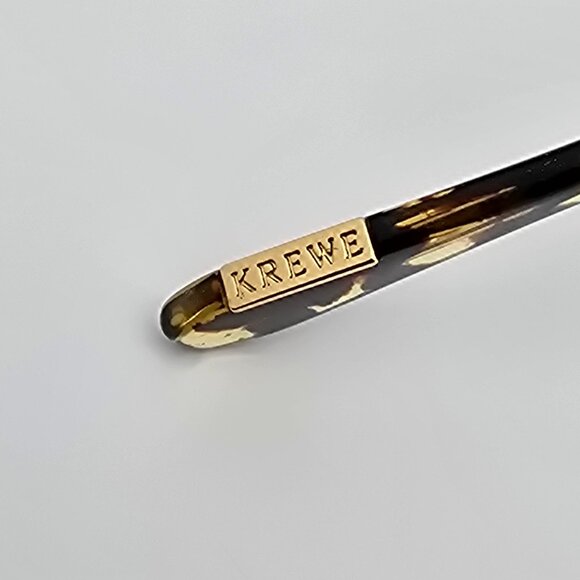 *SOLD* Krewe Aubry Nylon Zulu Frame Dark Green Gradient Lens Cat Eye Sunglasses - Picture 10 of 16